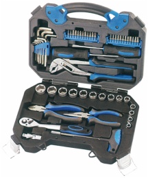 Multi-purpose Tools Kit in blow mould case