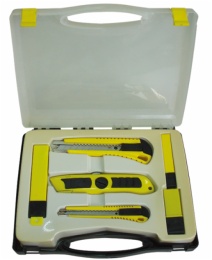 Cutter and Blades set in display plastic box