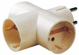Three Ways ,Two Pole Adapter