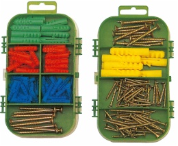 Hardware Assortment in 10 compartment box