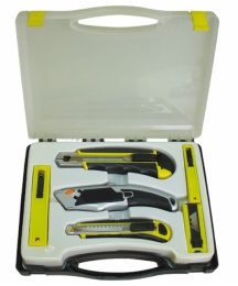 Cutter and Blades set in display plastic box