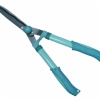 Hedge scissors with steel tube handle
