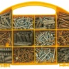 hardware assortment in 12 compartment box