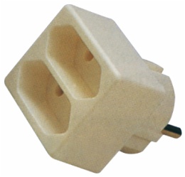Two Ways Two Pole Adapter