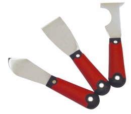 Professional Scraper Stainless Steel, bi-material handle