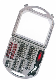 Multipurpose Screwdriver set with bits and sockets