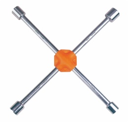 Cross Rim Wrench with Plastic Protection Pad