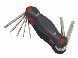 Set of 7pcs Hex Key Wrench Ball Point Round Head