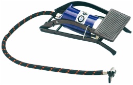 foot pump single body