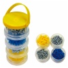 Assorted Hardware Kit  in Round plastic box