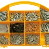hardware assortment in 12 compartment box