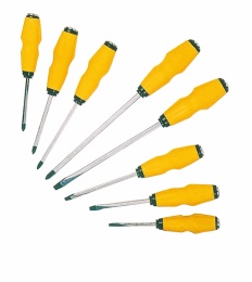 Set of Screwdriver go through handle
