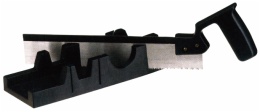 plastic mitre box with back saw
