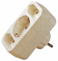 three Ways ,Two Pole Adapter
