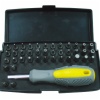 Multipurpose Screwdriver set with bits and sockets