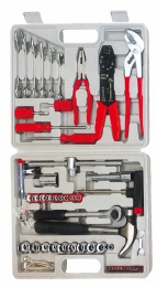 tools kit in blow mould case