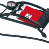 foot pump double body with gauge