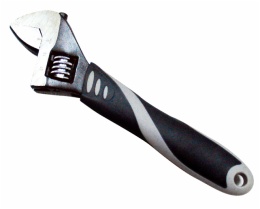 Adjustable Wrench Carbon Steel, Drop Forged