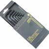 9 Pcs Hex Key Set with ball point head, CR.V