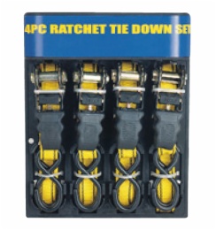 ratchet tie down 2 hooks
