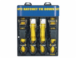 ratchet tie down 2 hooks