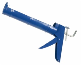 caulking gun ,steel plate