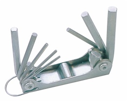 Set of 8pcs Hex Key Wrench Hexagonal Head