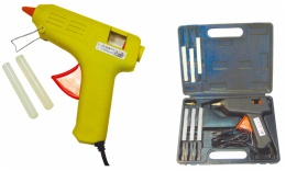 Electric hot glue gun