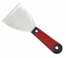 Professional Scraper Stainless Steel, bi-material handle