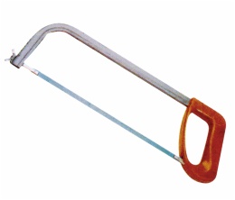 Hacksaw frame plastic handle