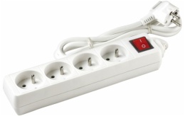 European Type Socket with Luminous Switch