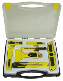Cutter and Blades set in display plastic box