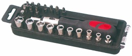 Multipurpose Screwdriver set with bits and sockets