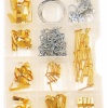 hardware assortment in 11 compartment box