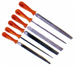 Set of 6pcs file and rasp
