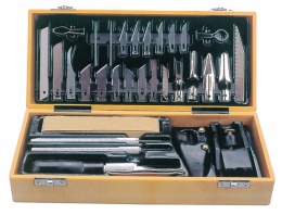 Precision Hobby Knives Set in plastic box